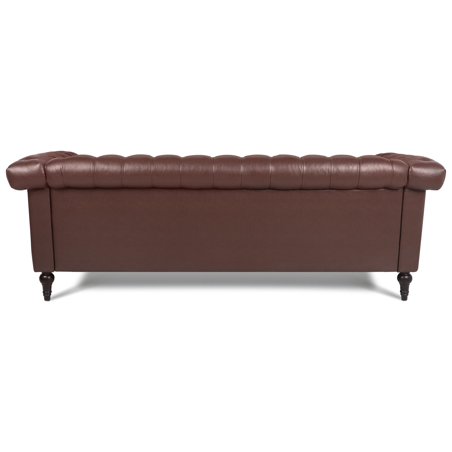83.66 Inch Traditional Square Arm 3-Seater Sofa with Removable Cushion - Classic Design, Generous Size, Multiple Color Options