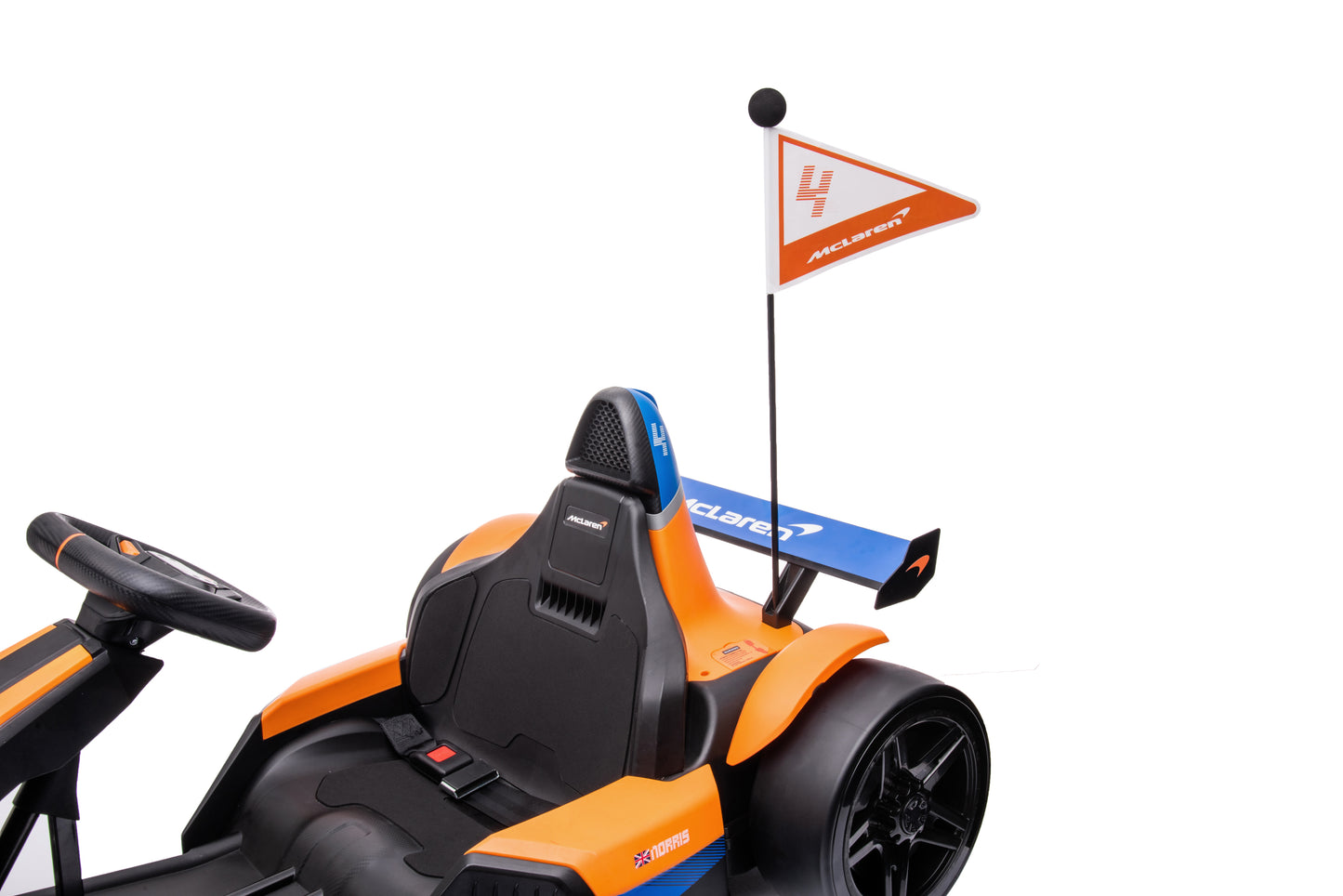 Licensed 24V Battery Powered Drift Car: Patented McLaren Go Kart, 12km/h Speed, Color Options