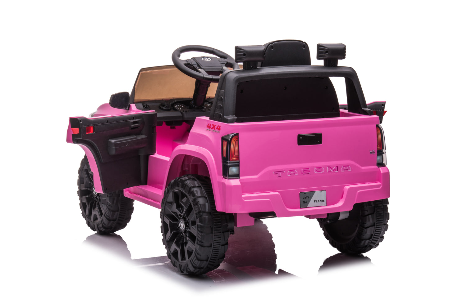 12V Battery Powered Electric Kids Toy - Official Licensed Toyota Tacoma Ride-on Car, Patented Product with Dealership Certificate Needed.