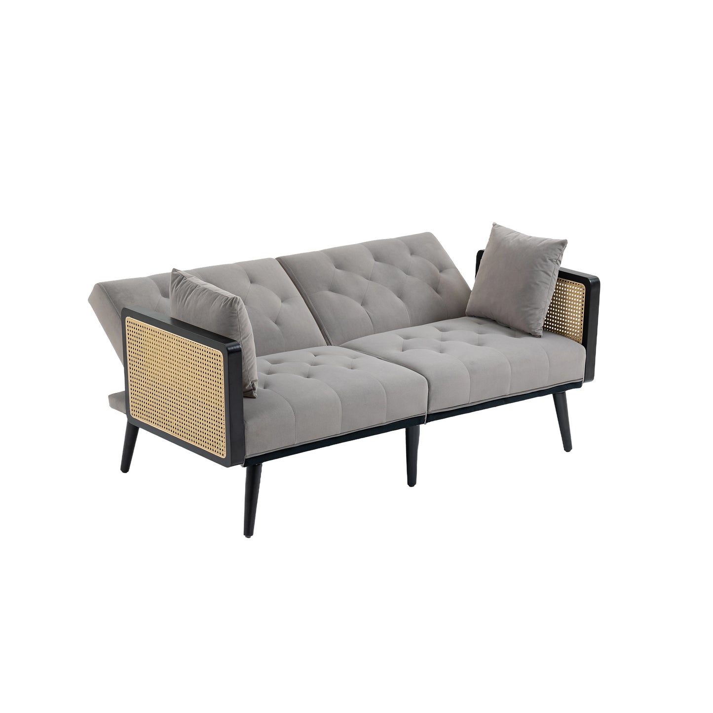 COOLMORE Velvet Sofa: Accent Loveseat with Metal Feet - Stylish, Comfortable, and Chic Design, Available in Multiple Sizes and Colors