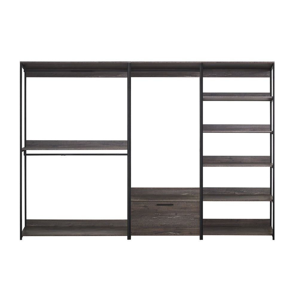 Klair Living Wood Walk-in Closet System