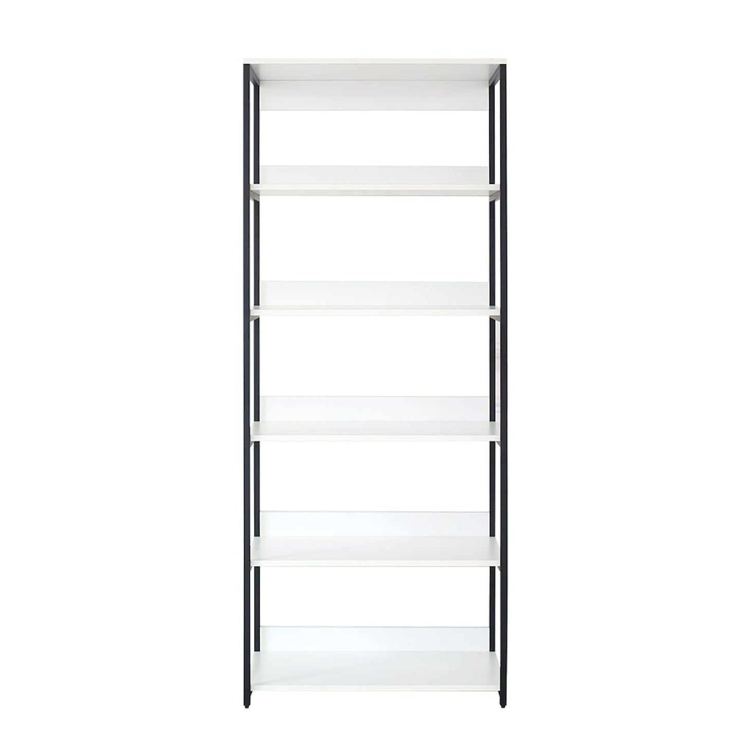 Klair Living Wood and Metal Walk-in Closet with Five Shelves