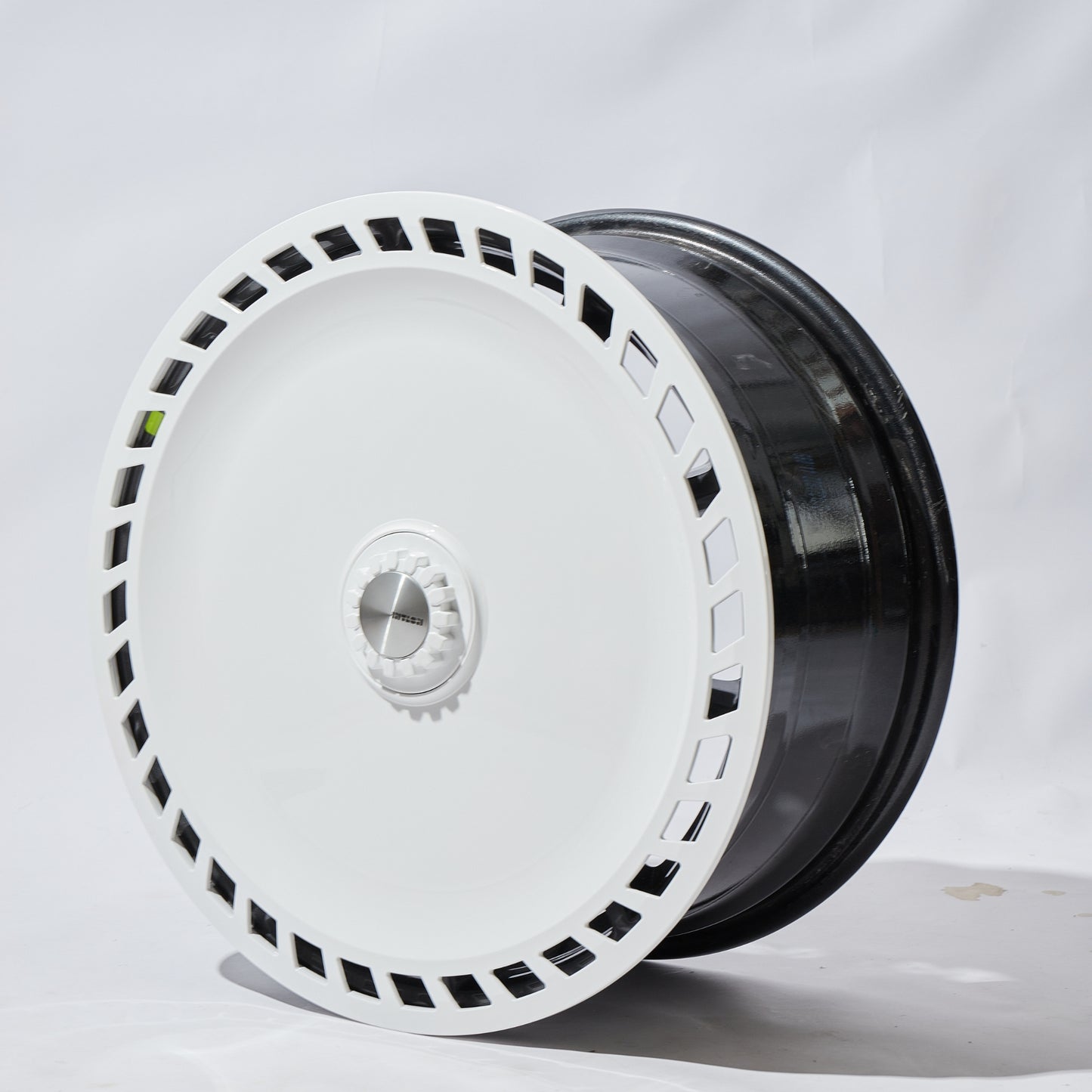 Rotari Rim Covers for Model 3 - Gloss White: Sleek Protective Accessories for Tesla Model 3 - Enhance Style and Shield Wheels