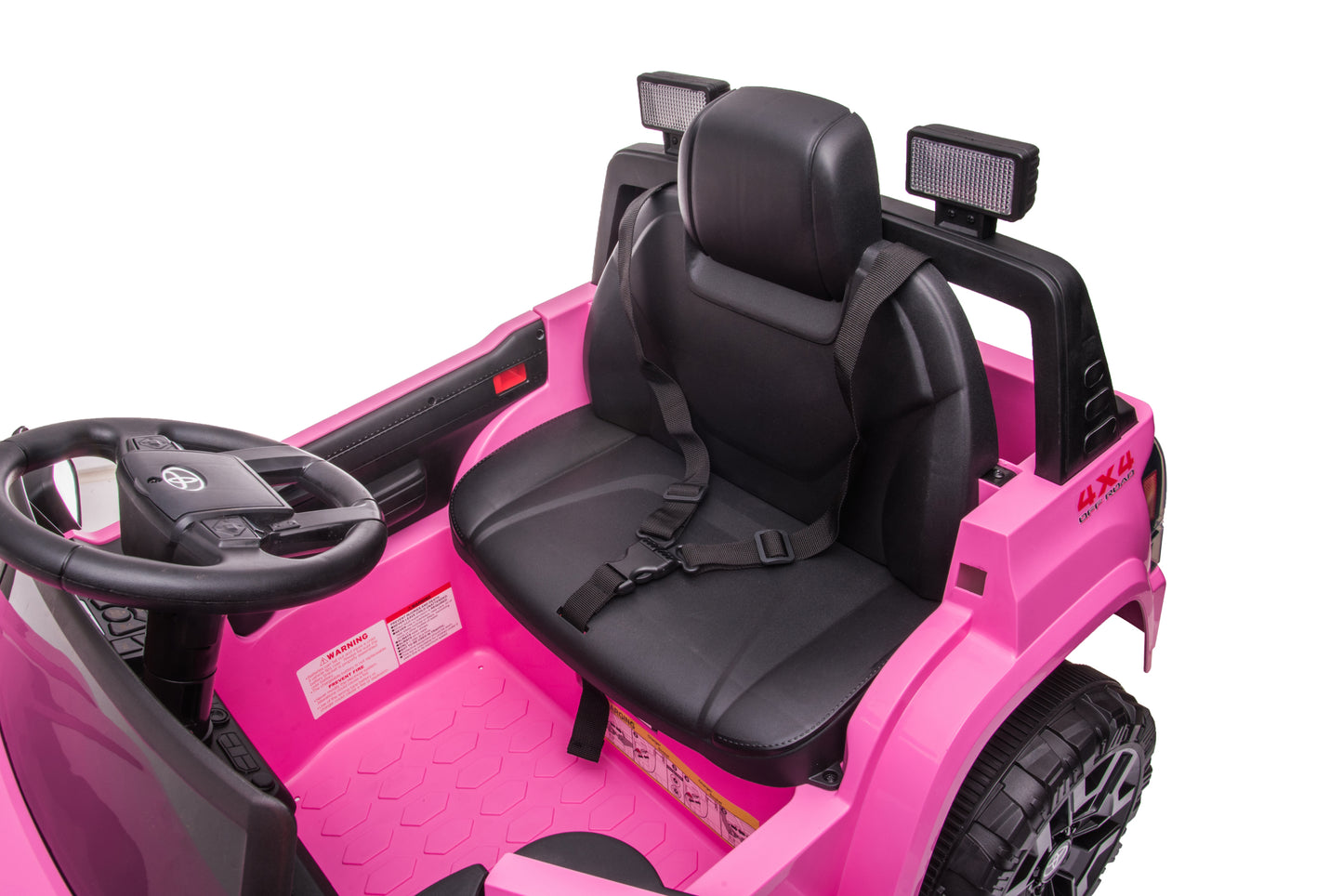 12V Battery Powered Electric Kids Toy - Official Licensed Toyota Tacoma Ride-on Car, Patented Product with Dealership Certificate Needed.