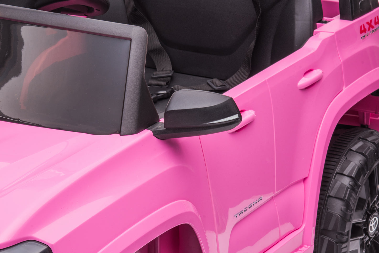 12V Battery Powered Electric Kids Toy - Official Licensed Toyota Tacoma Ride-on Car, Patented Product with Dealership Certificate Needed.