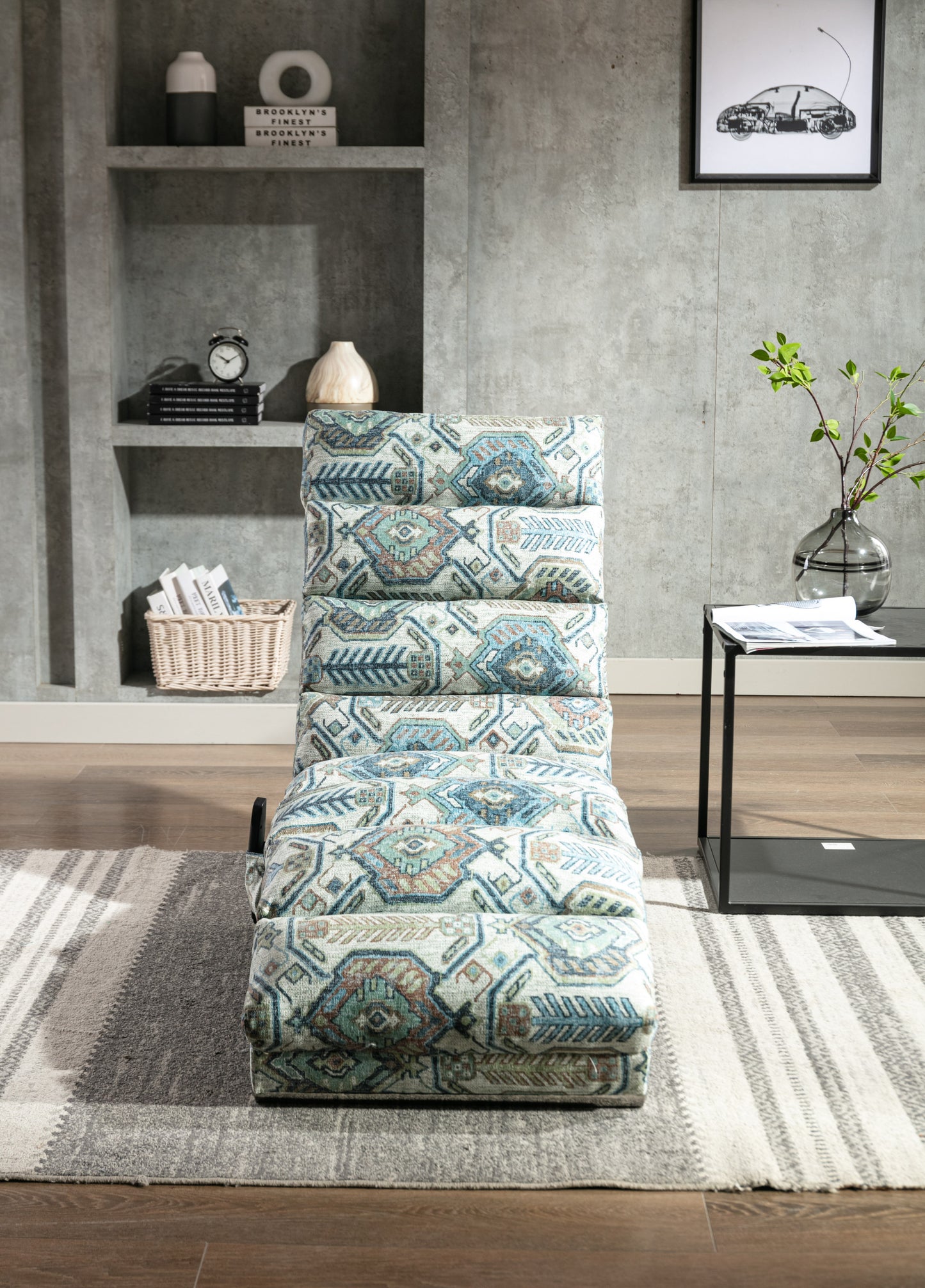 Linen Chaise Lounge Chair - Modern Long Lounger for Office or Living Room | COOLMORE | Indoor | Stylish Design | Comfortable Seating | Multiple Colors & Sizes