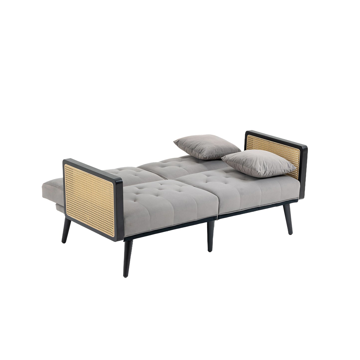 COOLMORE Velvet Sofa: Accent Loveseat with Metal Feet - Stylish, Comfortable, and Chic Design, Available in Multiple Sizes and Colors
