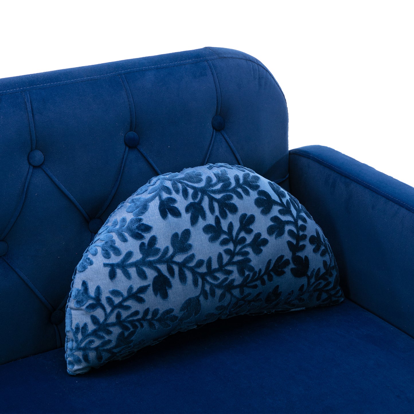 COOLMORE Velvet Sofa: Accent Loveseat with Metal Feet - Stylish, Comfortable, and Durable - Available in Various Sizes and Colors