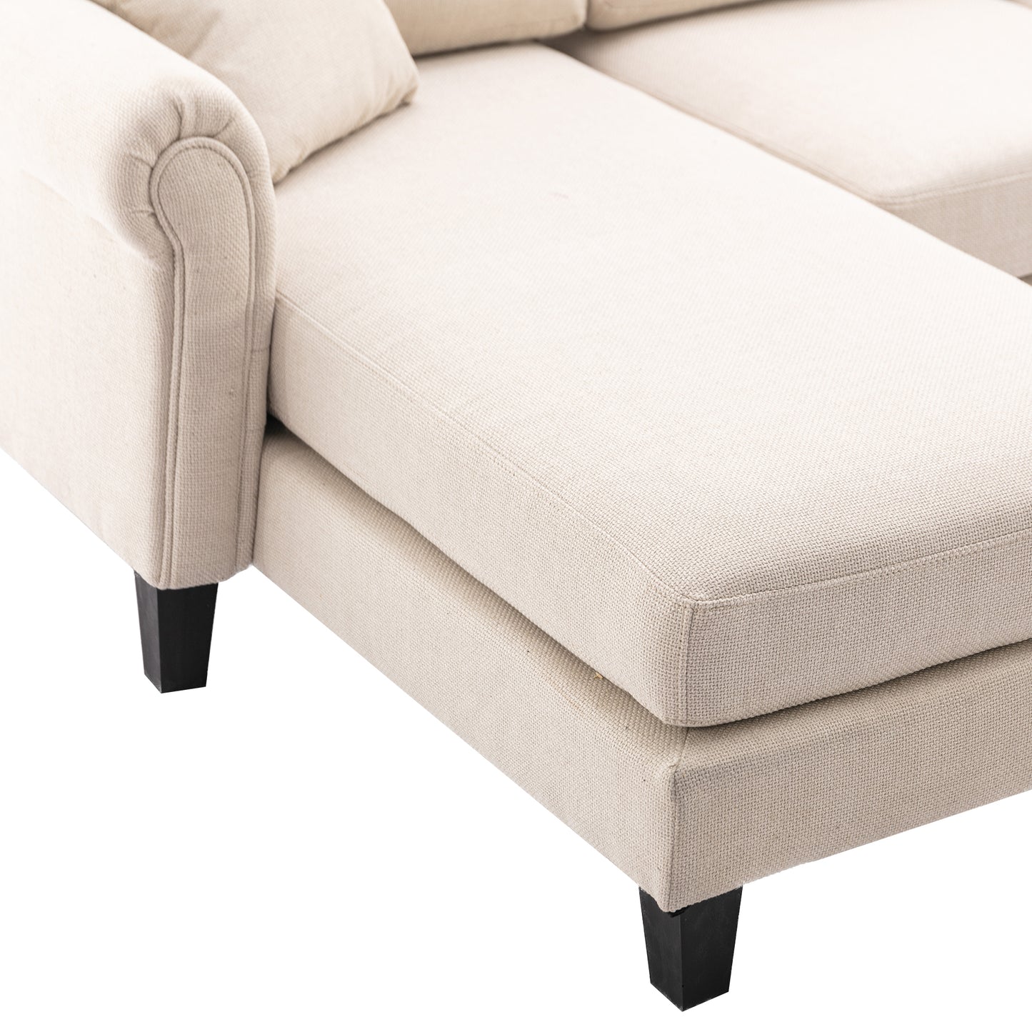 Accent your living room with the versatile COOLMORE Sofa Sectional - a stylish and comfortable addition to any home. Choose from a range of sizes and colors to suit your space.