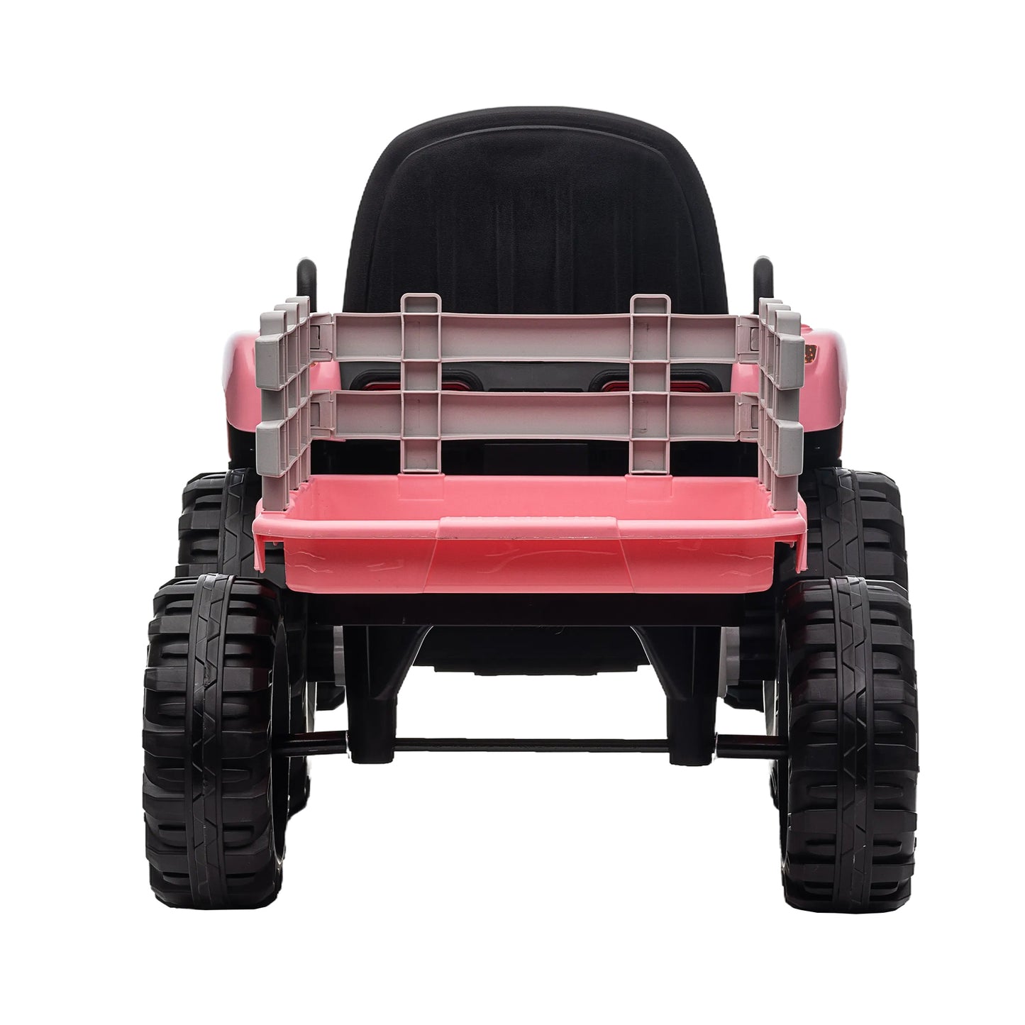 12V Battery Powered Ride on Tractor with Trailer: Remote Control, Three-Speed Adjustable, Power Display, USB, MP3, Bluetooth, LED Light, Two-Point Safety Belt, Perfect for Kids, Color Options Available