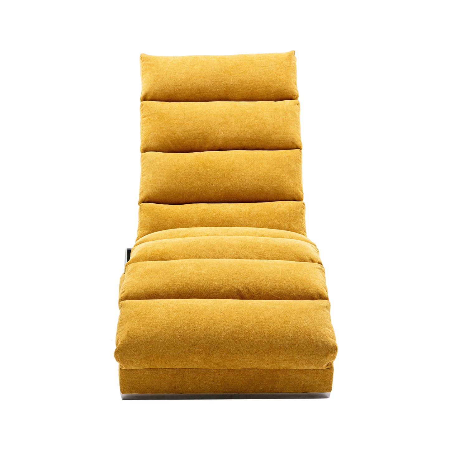 Linen Chaise Lounge Indoor Chair: Modern Long Lounger for Office or Living Room - COOLMORE.