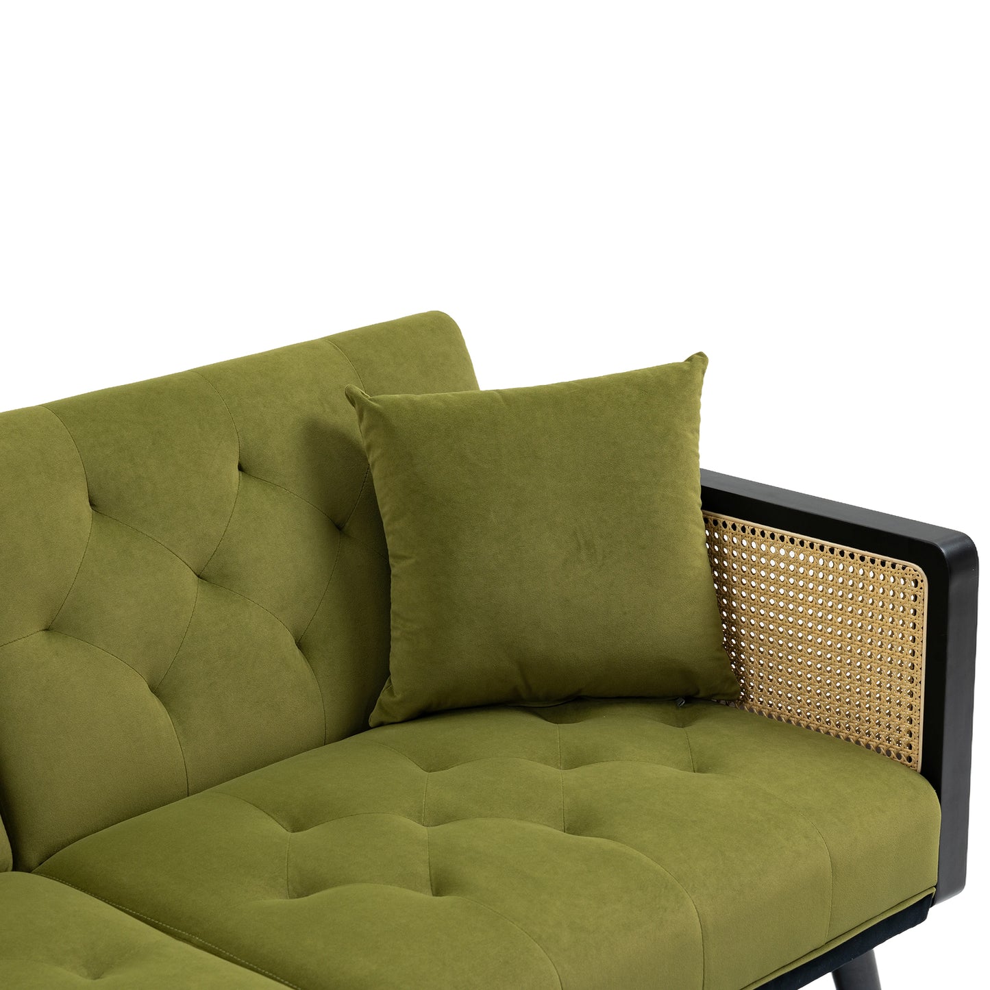 COOLMORE Velvet Sofa: Accent Loveseat with Metal Feet - Stylish and Comfortable Furniture for Your Living Space