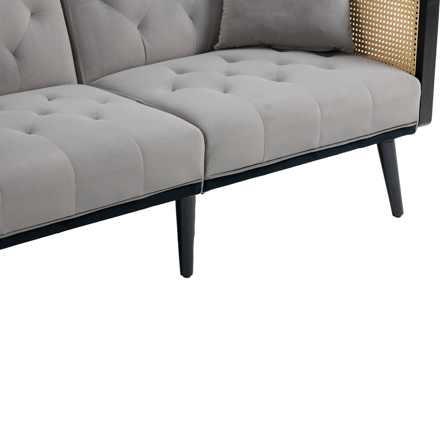 COOLMORE Velvet Sofa: Accent Loveseat with Metal Feet - Stylish, Comfortable, and Chic Design, Available in Multiple Sizes and Colors