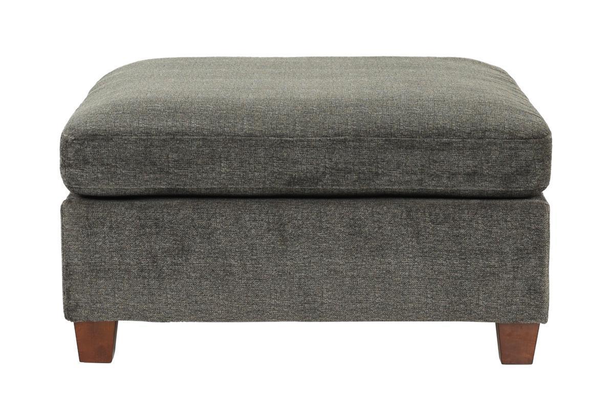 Living Room Furniture: Grey Modular Sofa Set, 8pc Large Family Couch, Modern, 4x Corner Wedge, 3x Armless Chairs, 1x Ottoman Plywood