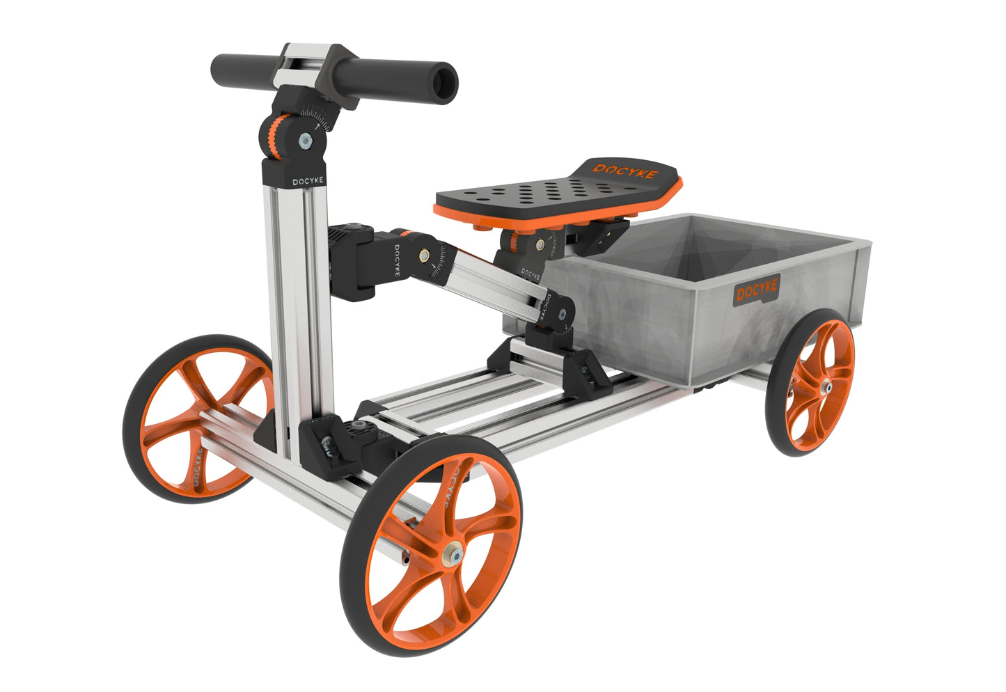 KidRock Buildable Kit 20 in 1 Kids Balance Bike No Pedal Toy: Construction Kit Kids Sit/Stand Scooter - Most Popular M Kit (Non Electric)