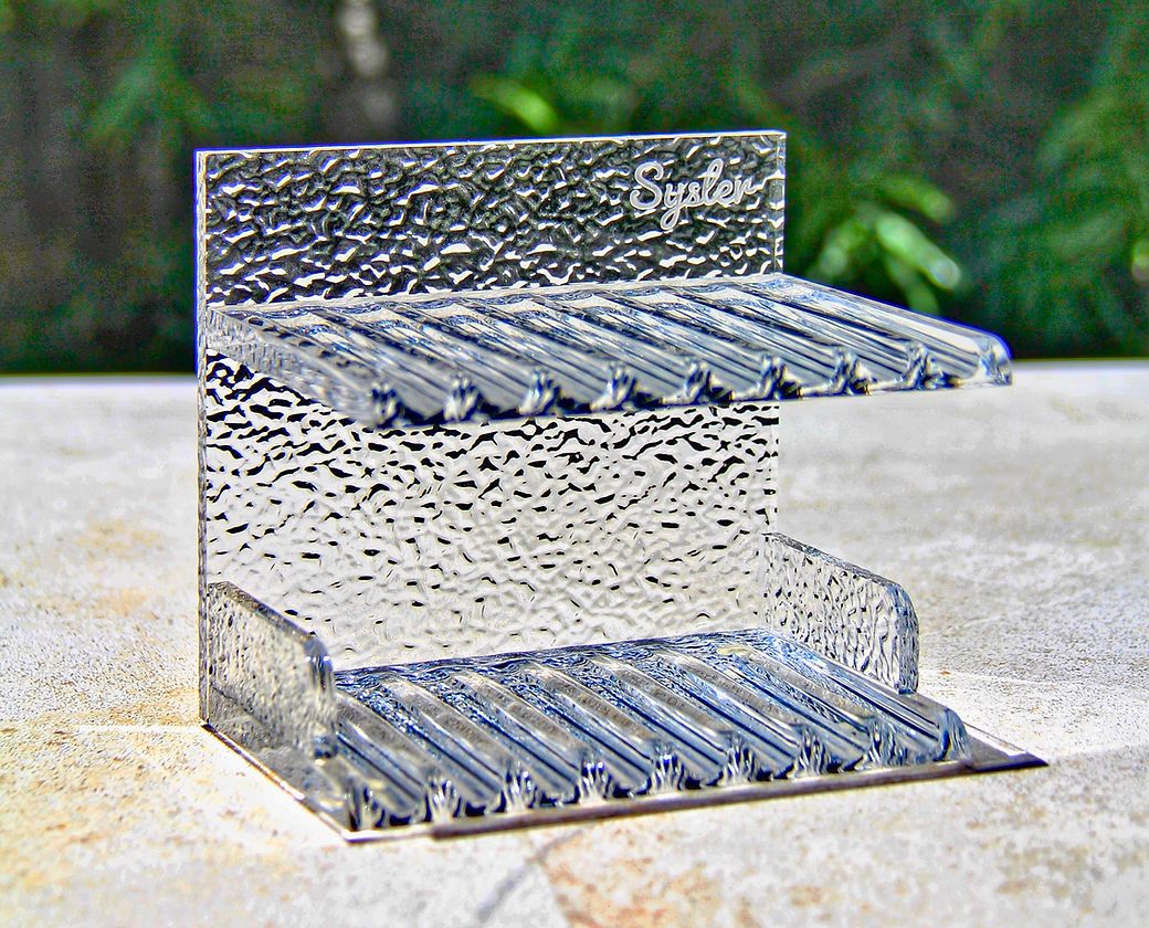 Acrylic Sponge & Soap Holder: Organize, Store, and Dry Your Bathroom Essentials Efficiently with this Clear, Durable, and Space-Saving Holder