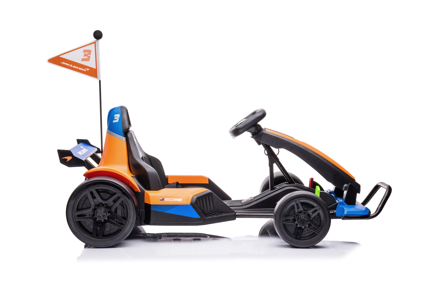 Licensed 24V Battery Powered Drift Car: Patented McLaren Go Kart, 12km/h Speed, Color Options