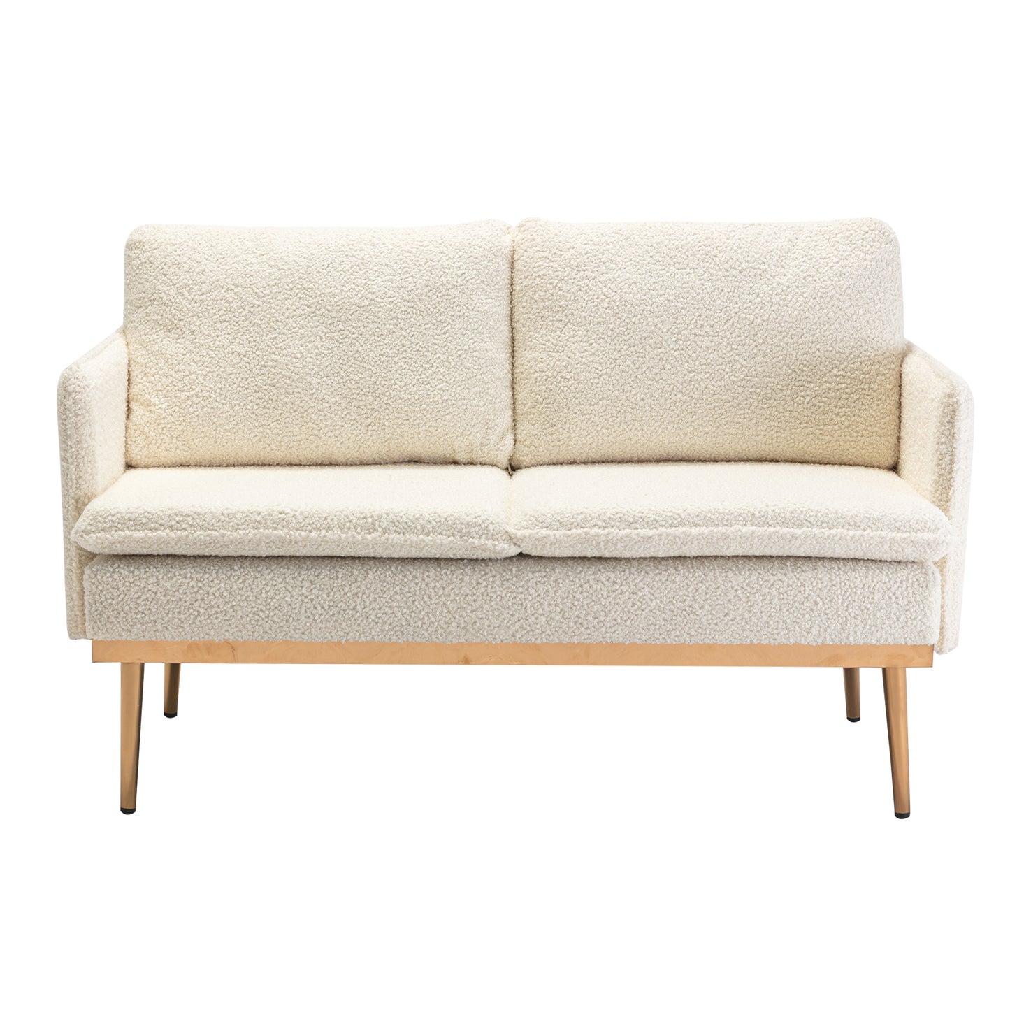 COOLMORE Sofa: Stainless Accent Loveseat with Sleek Design and Stainless Steel Feet - Multiple Colors & Sizes Available