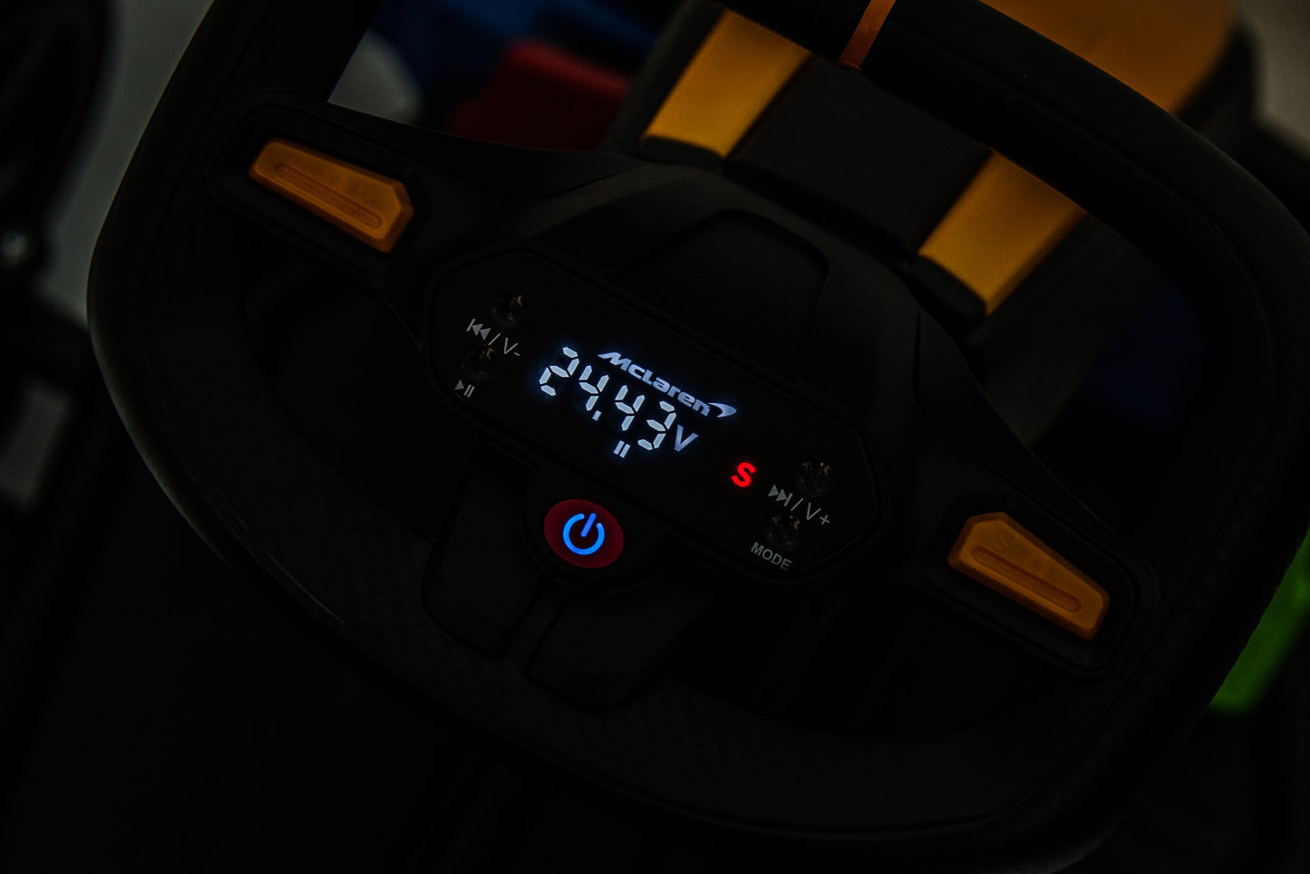 Licensed 24V Battery Powered Drift Car: Patented McLaren Go Kart, 12km/h Speed, Color Options