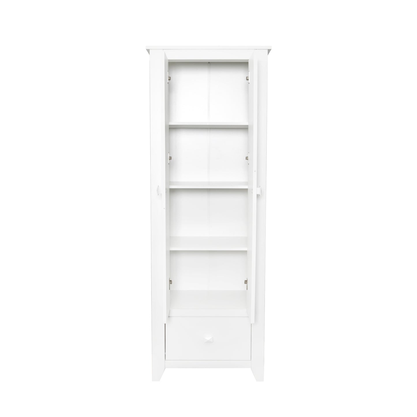 Home Wide Storage Cabinet, 30",WHITE