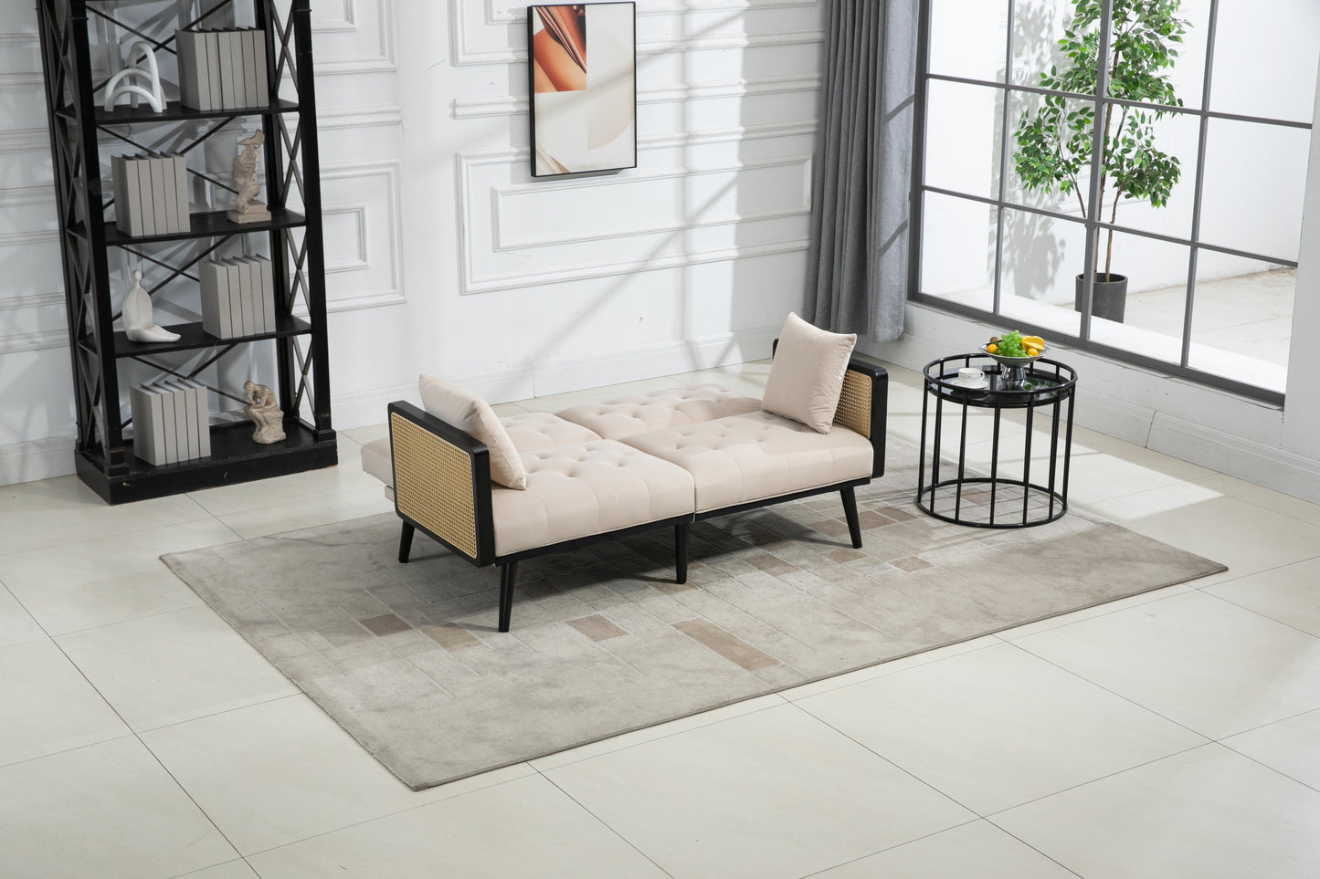 COOLMORE Velvet Sofa: Accent Loveseat with Metal Feet - Stylish, Comfortable, Size Options, Multiple Colors