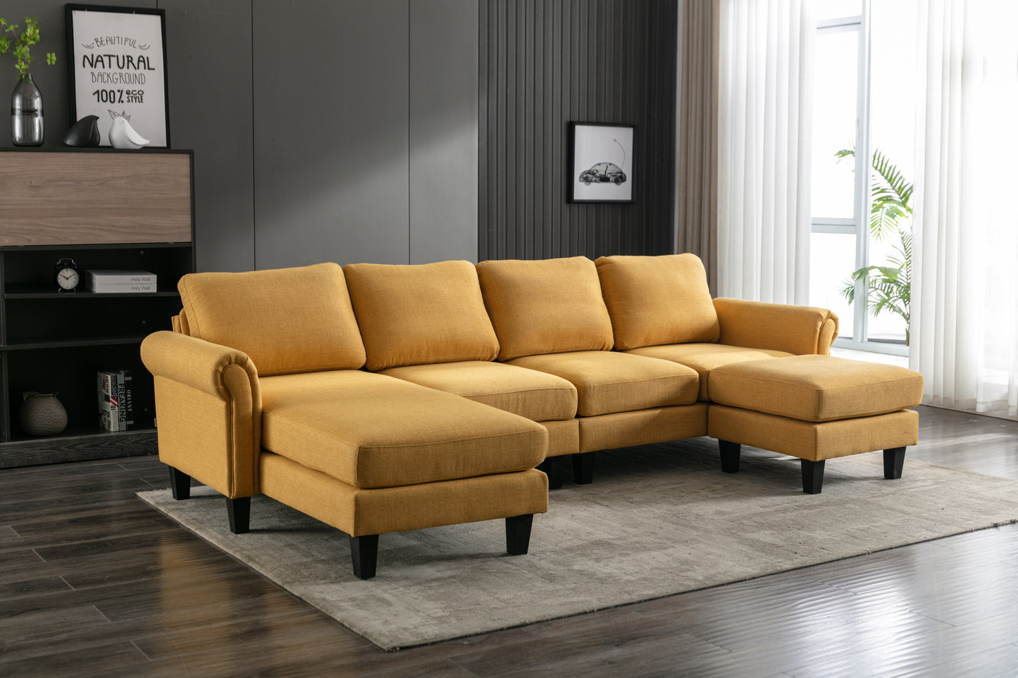 COOLMORE Accent Sofa: Stylish Living Room Sectional Sofa with Unique Colors and Sizes