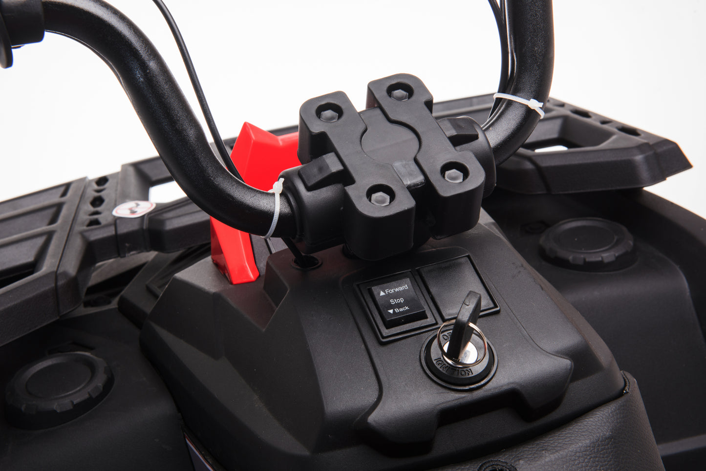 ATV Double Drive Children Ride-on Car: Forward/Backward, High/Low Speed, Music, Lights, USB, MP3, Power Display, Accelerator, Brake, Volume Control - 40W*2 12V7AH*1 - Ideal for Kids - Multiple Colors/Sizes Available