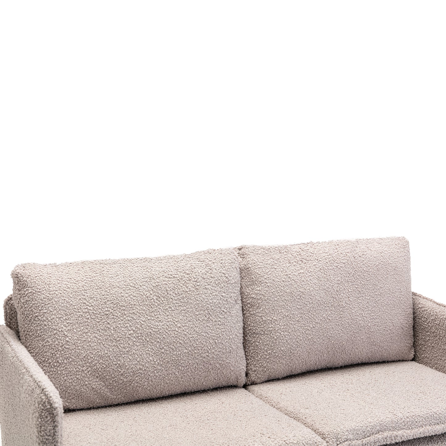 COOLMORE Sofa: Accent Loveseat with Iron Feet - Comfortable and Stylish Furniture for Your Home Décor