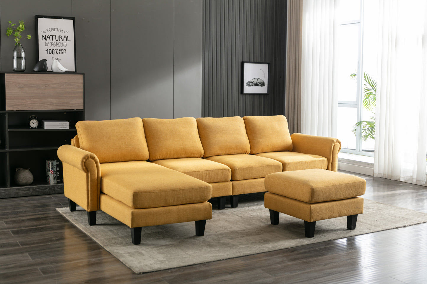 COOLMORE Accent Sofa: Stylish Living Room Sectional Sofa with Unique Colors and Sizes