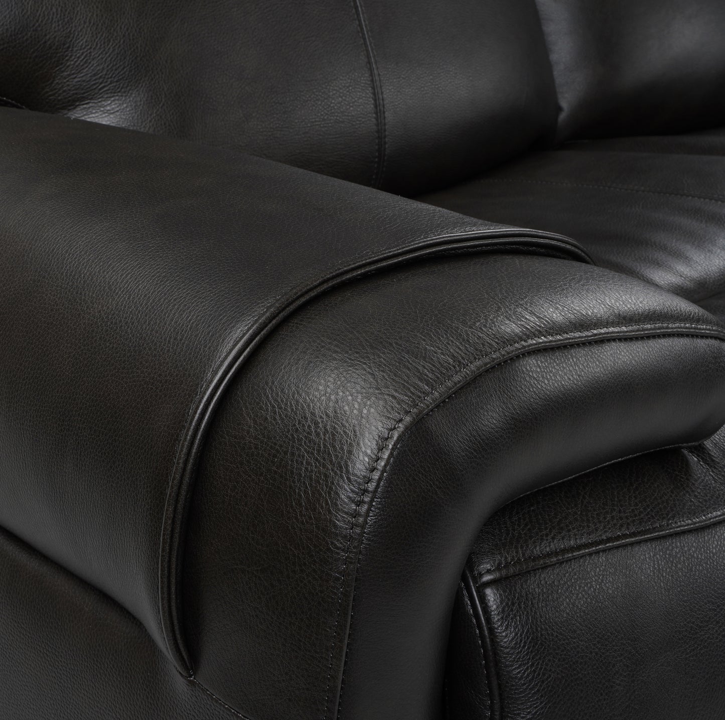Trevor Triple 4 Seats Power Sofa with Console | Genuine Leather | Lumbar Support | Adjustable Headrest | USB & Type C Charge Port | Armless Chair | Triple Power Control | Various Colors & Sizes Available