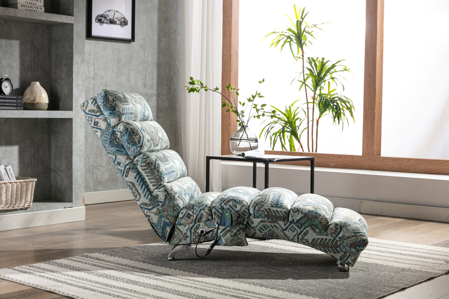 Linen Chaise Lounge Chair - Modern Long Lounger for Office or Living Room | COOLMORE | Indoor | Stylish Design | Comfortable Seating | Multiple Colors & Sizes