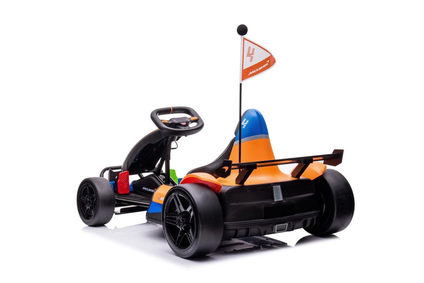 Licensed 24V Battery Powered Drift Car: Patented McLaren Go Kart, 12km/h Speed, Color Options