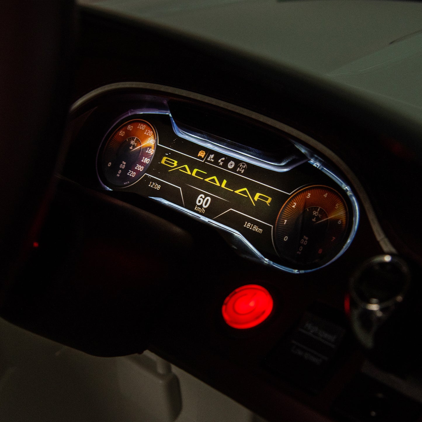 Licensed Bentley Mulsanne 12V Kids Ride-On Car w/ Remote Control | 3 Speeds, Power Display, USB, MP3, Bluetooth, LED Lights | Three-Point Safety Belt | Adjustable | Black