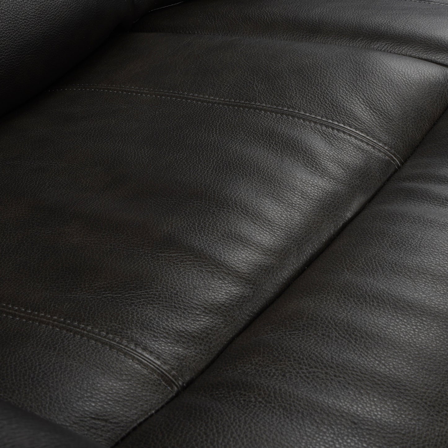 Trevor Triple 4 Seats Power Sofa with Console | Genuine Leather | Lumbar Support | Adjustable Headrest | USB & Type C Charge Port | Armless Chair | Triple Power Control | Various Colors & Sizes Available