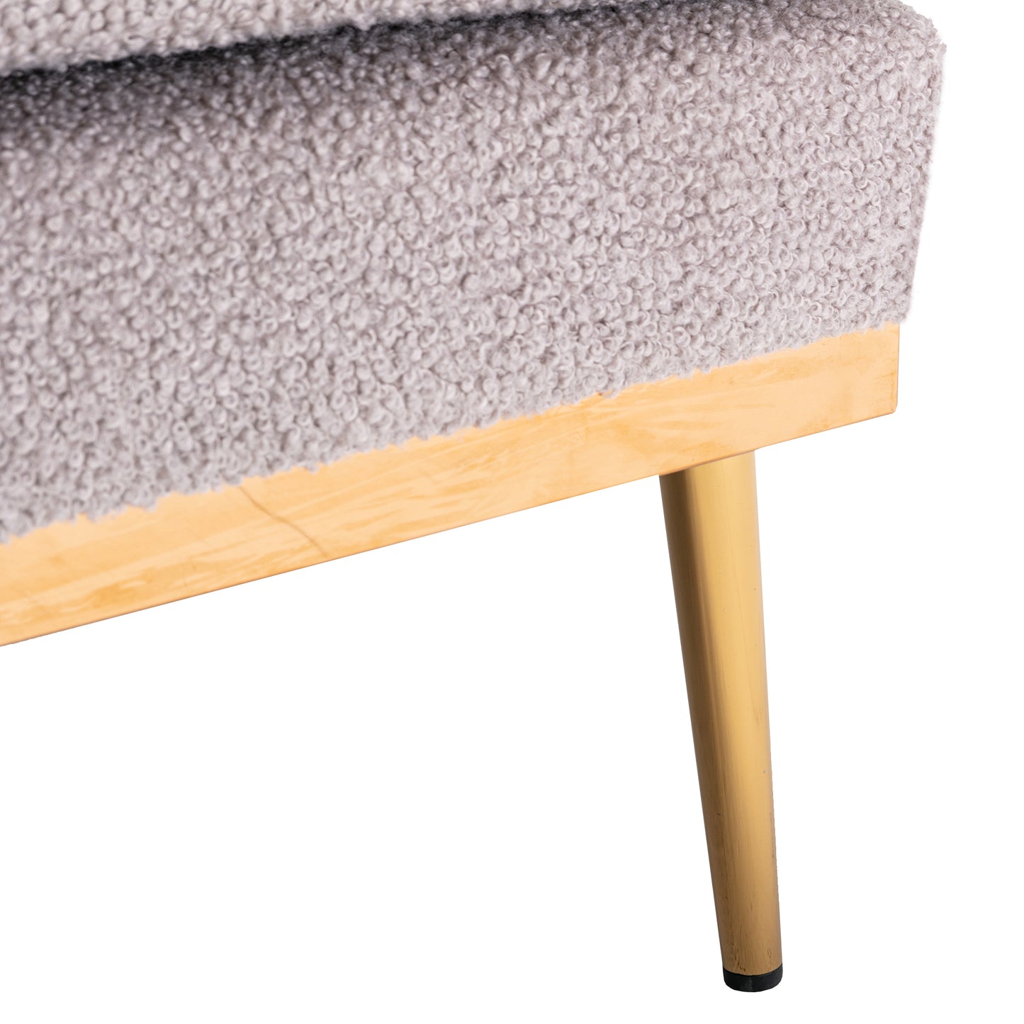 COOLMORE Sofa: Accent Loveseat with Iron Feet - Comfortable and Stylish Furniture for Your Home Décor