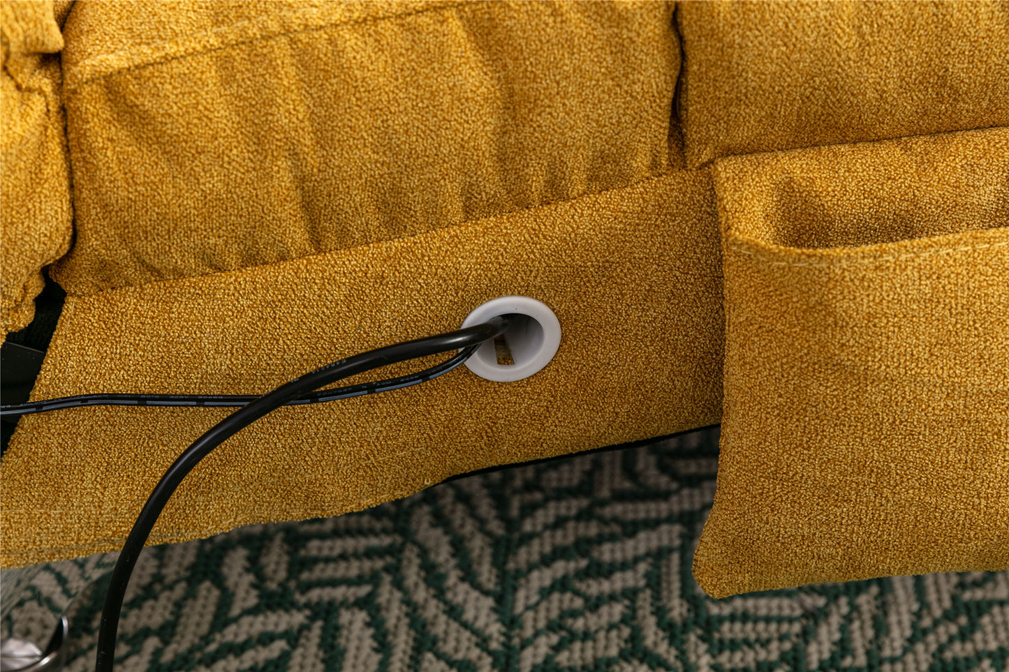 Linen Chaise Lounge Indoor Chair: Modern Long Lounger for Office or Living Room - COOLMORE.