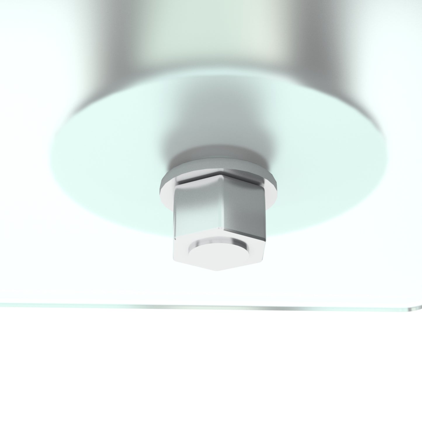 Rectangle Black Glass Coffee Table - Modern Side Center Table for Living Room, Clear, Sleek Design, Living Room Furniture