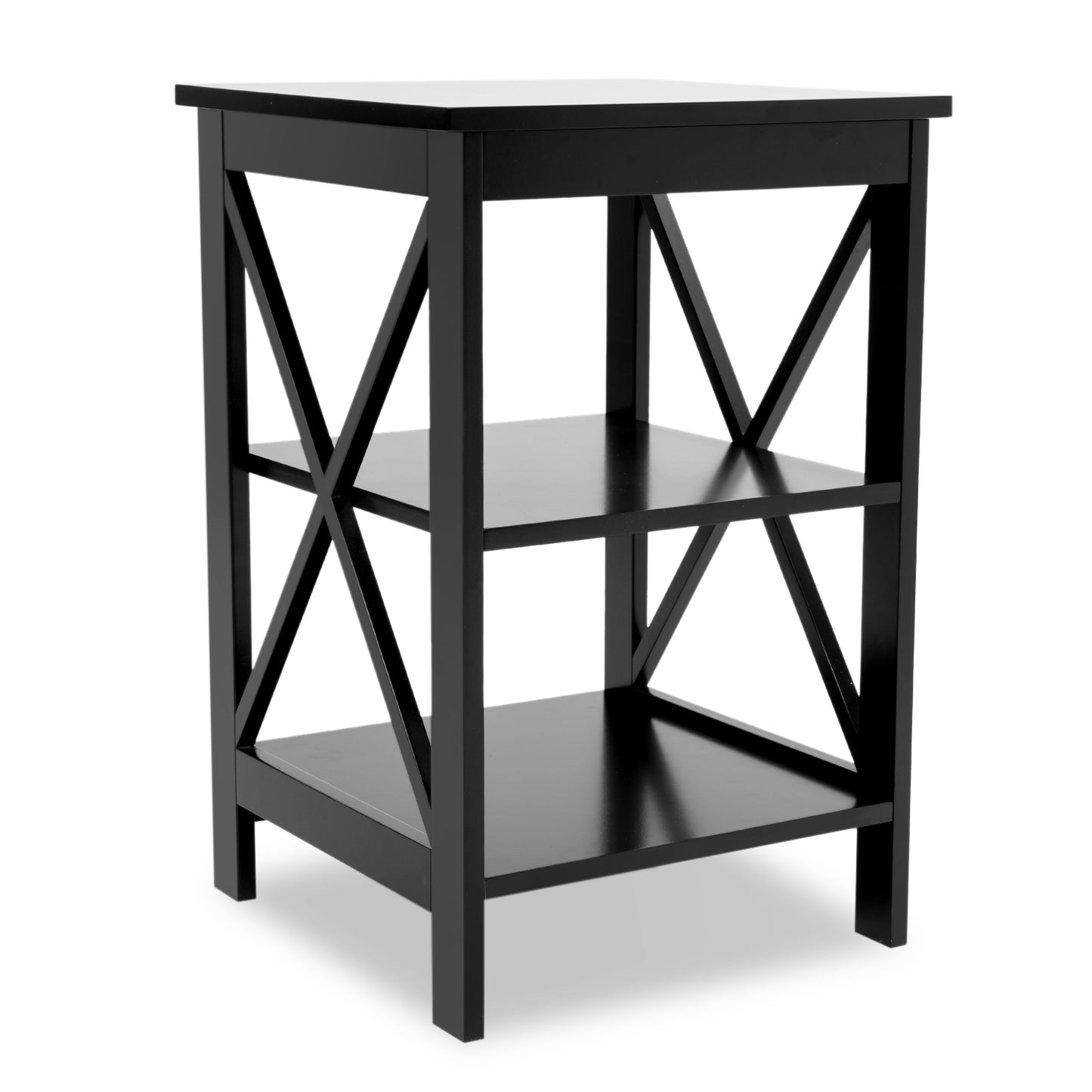 Oxford Small Side Table: Black MDF Legs | Compact & Stylish Home Furniture