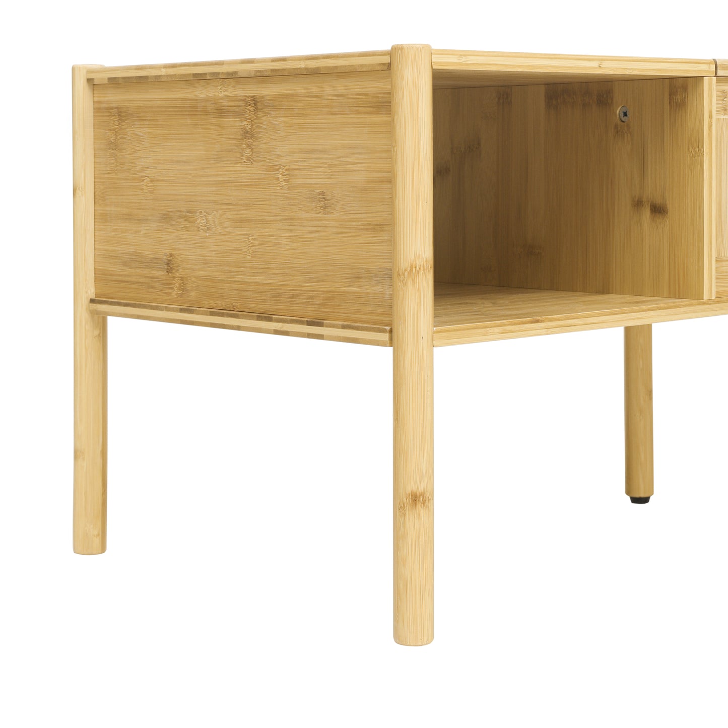Coffee Table, Top Lifting, Natural Bamboo and Rattan - Ideal for Living Room Décor with Elegant Design, Durable Construction, and Convenient Storage Space - Available in Multiple Sizes and Earthy Tones