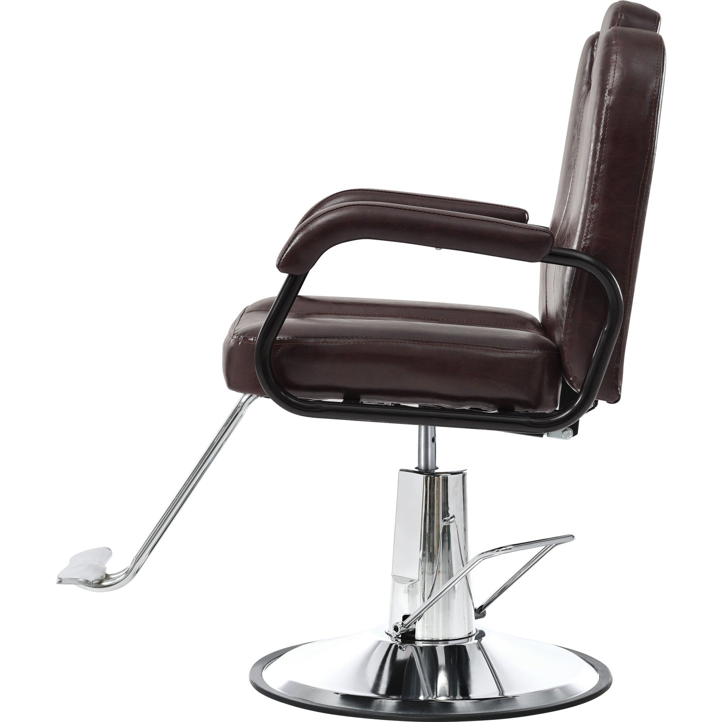 Deluxe Reclining Barber Chair: Heavy-Duty Pump for Beauty Salon, Spa Equipment - Ergonomic Design, Comfortable Cushioning, Adjustable Height, Durable Construction, Multiple Color Options, Various Sizes