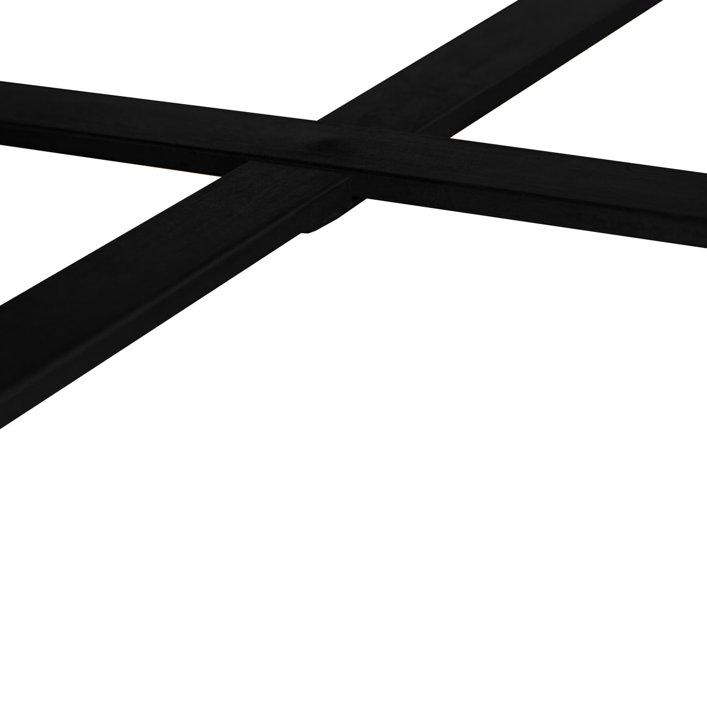 31.29" Modern Retro Splicing Round Coffee Table - Fir Wood Top, Cross Legs Metal Base - Stylish and Functional Furniture for Your Living Room Décor