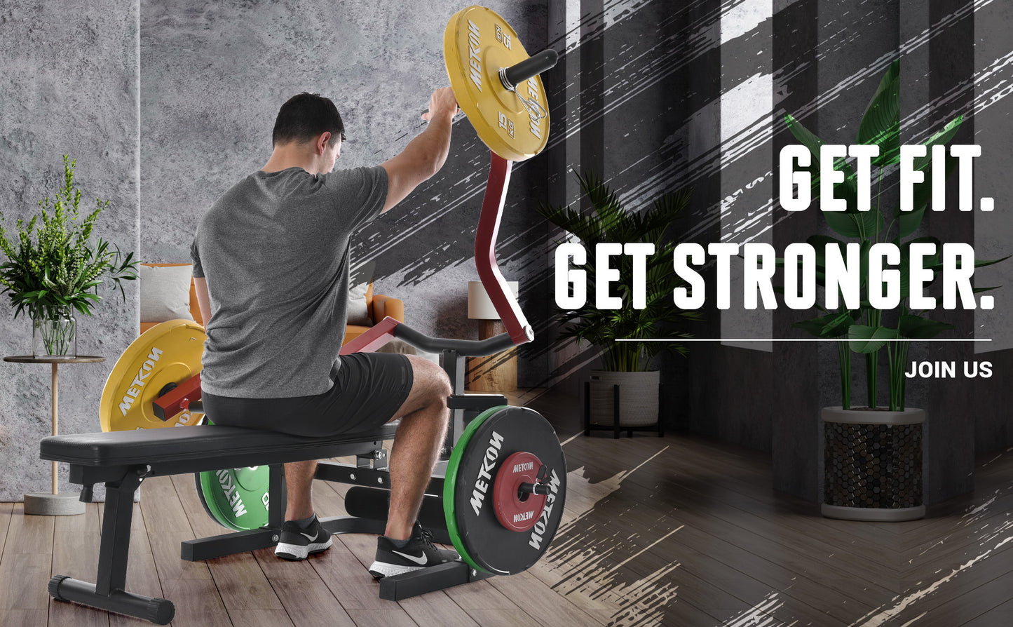 Weight Chest Press Bench - Adjustable Positions Flat Incline for Chest & Arm Ab Workout, Home Gym Equipment Max 2000 LB