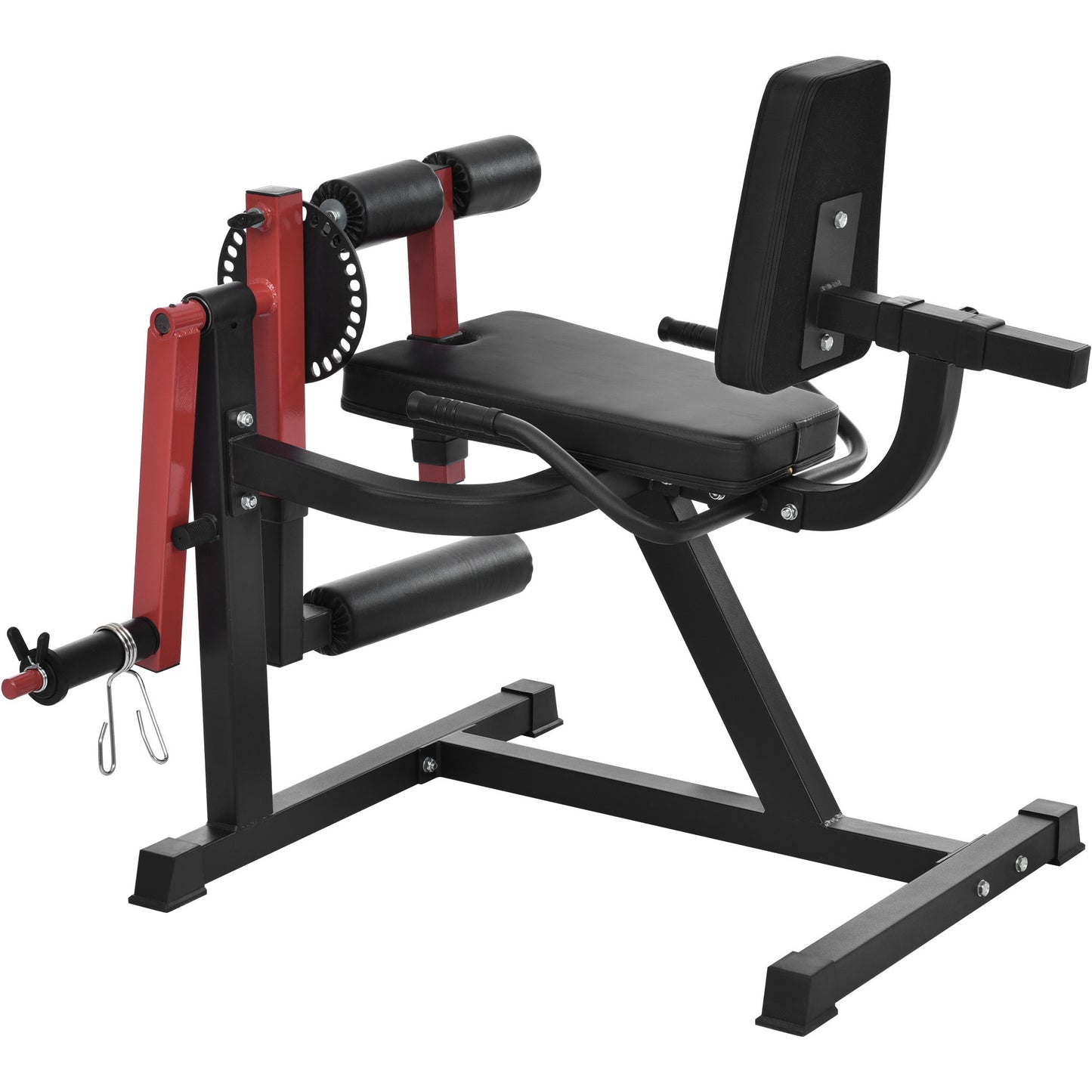 Leg Extension and Curl Machine - Adjustable Seat Backrest, Rotary Leg Extension, and Adjustable Leg Curl for Home Gym Hamstring and Quadriceps Exercises (220 letters)