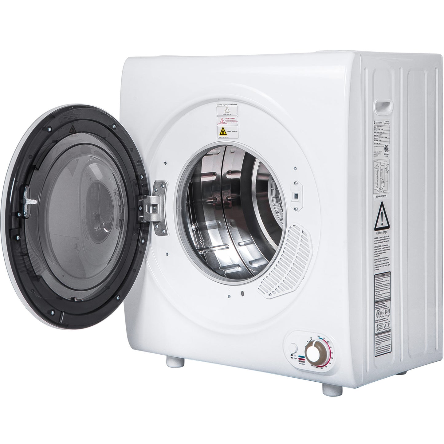 2.65 Cu.Ft Compact Laundry Dryer - 9 LBS Capacity, 1400W Drying Power - Efficient & Compact - Quick Drying - Available in Various Sizes & Colors