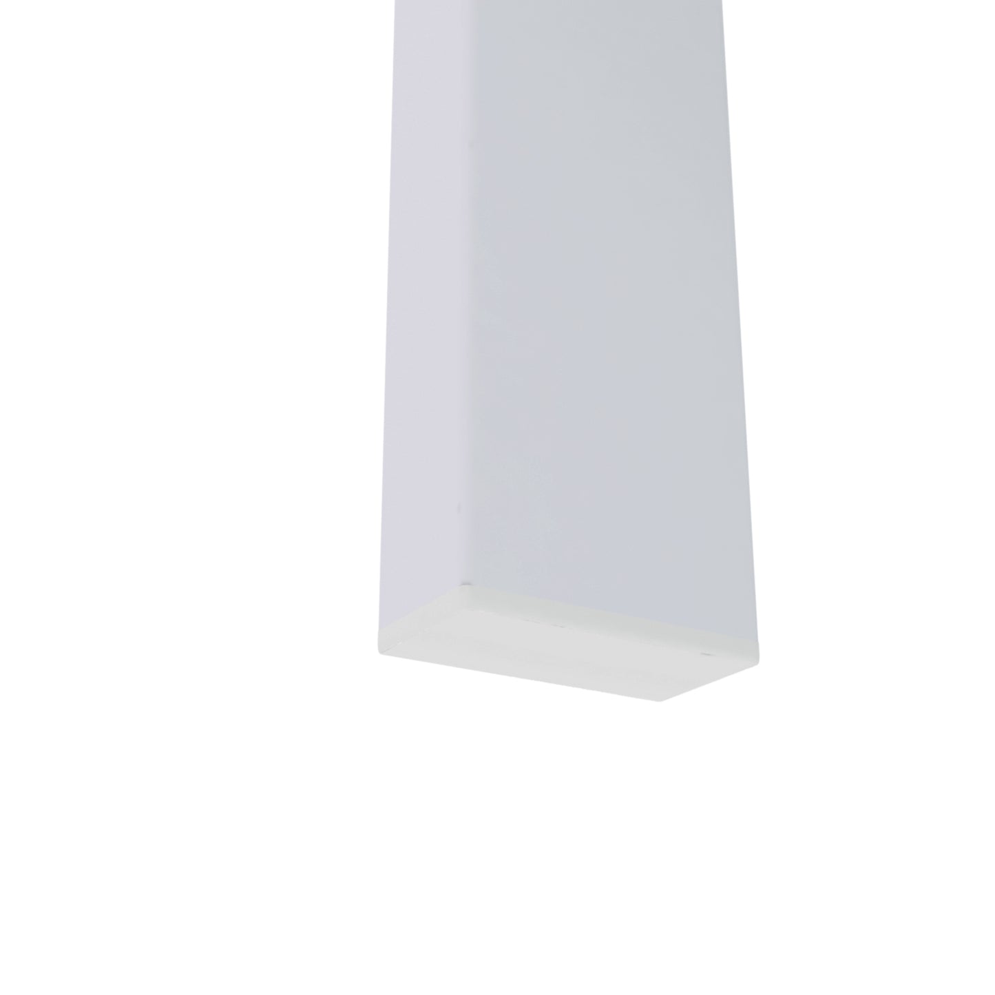 Glass Two Layer Tea Table, Small Round Bedroom Corner Table, Living Room White Side Table (White)