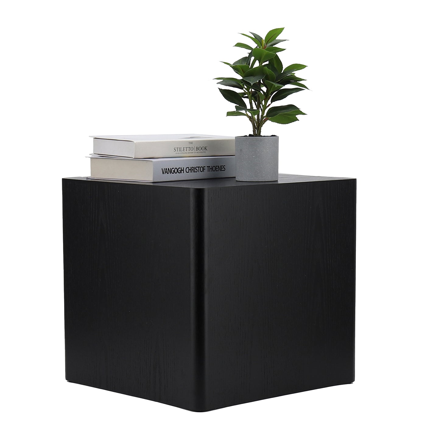MDF Nesting Table/Side Table/Coffee Table/End Table for Living Room, Office, Bedroom - Black, Versatile Furniture with Space-Saving Design, Stylish and Functional Décor Addition