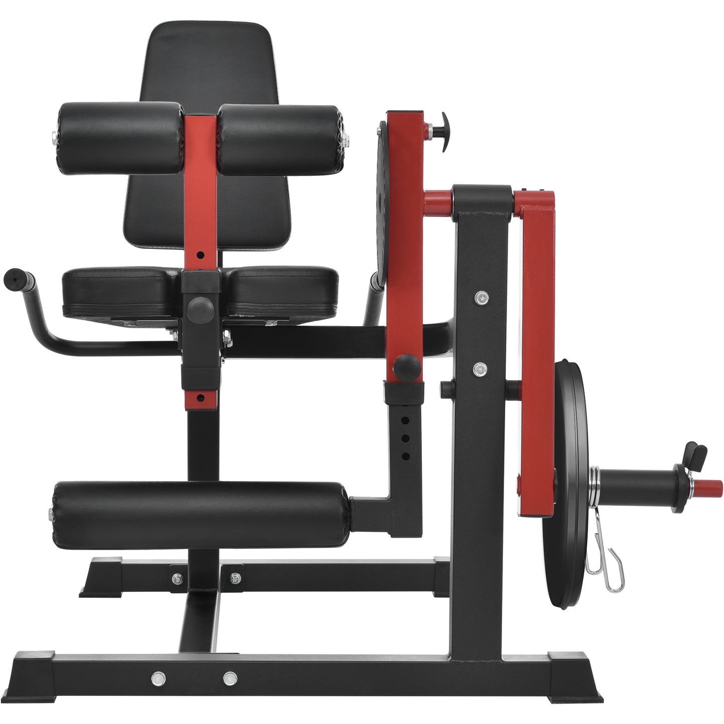 Leg Extension and Curl Machine - Adjustable Seat Backrest, Rotary Leg Extension, and Adjustable Leg Curl for Home Gym Hamstring and Quadriceps Exercises (220 letters)