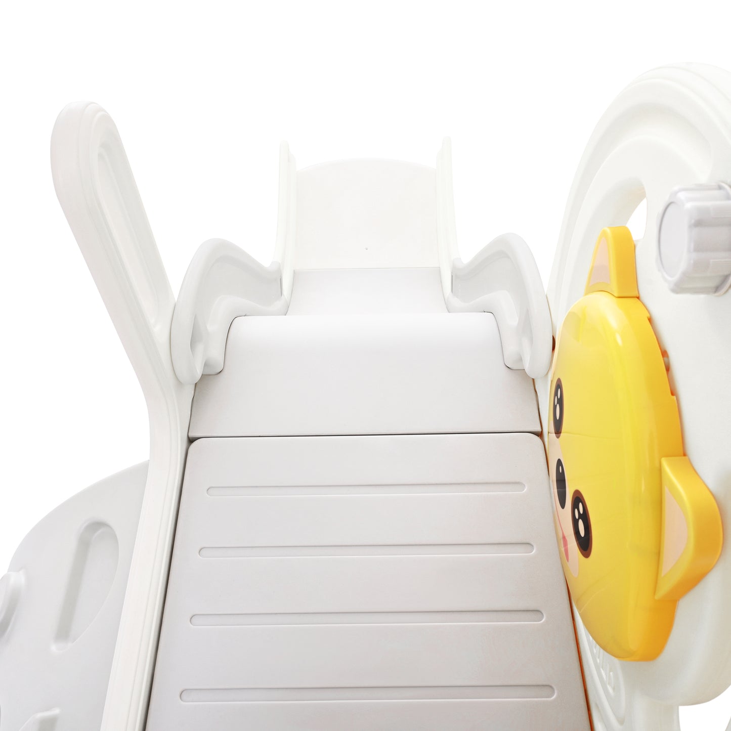 Toddler Climber and Slide Set 4 in 1 - Freestanding Playset with Basketball Hoop - Indoor & Outdoor - Ideal for Babies - Kids Playground Climber - Compact Size