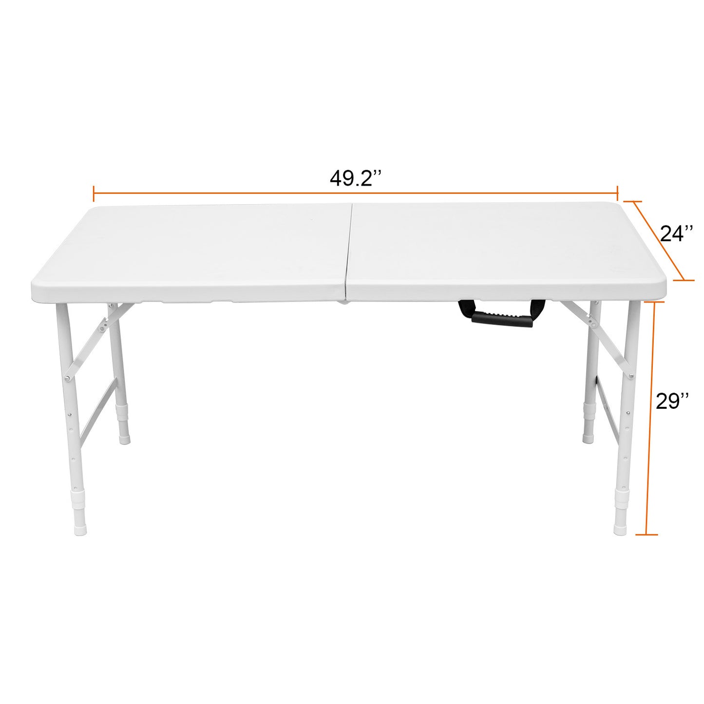 Multi-Purpose Outdoor Folding 4ft Picnic Table: Casual, Game & Party Table