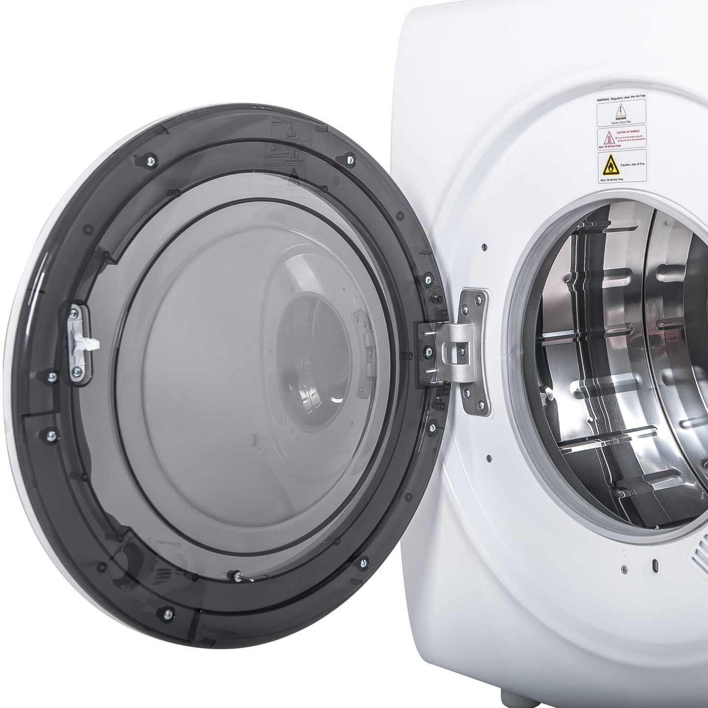 2.65 Cu.Ft Compact Laundry Dryer - 9 LBS Capacity, 1400W Drying Power - Efficient & Compact - Quick Drying - Available in Various Sizes & Colors